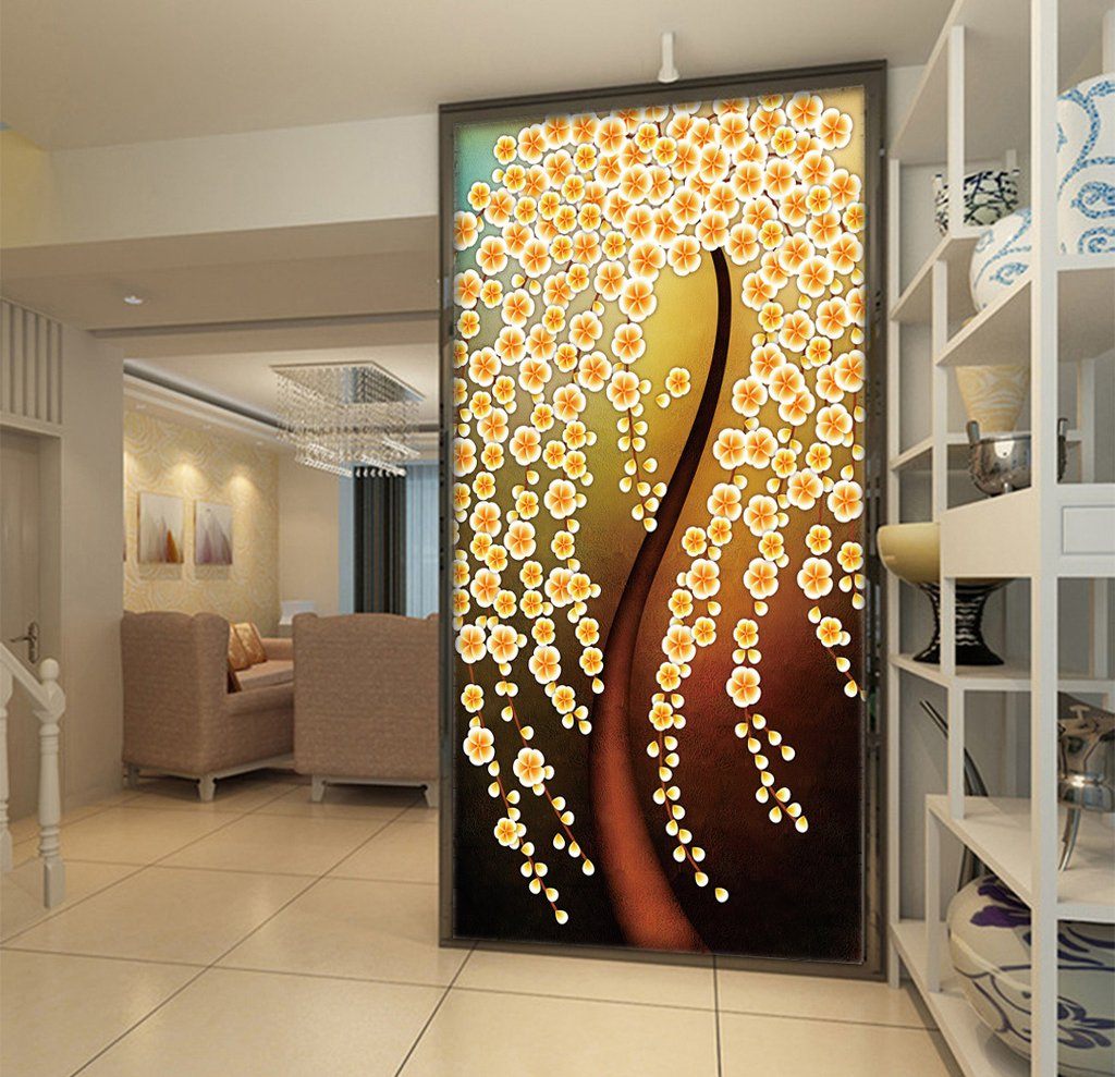 3D White Flowers 652 Wall Murals Wallpaper AJ Wallpaper 2