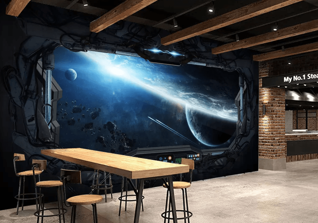 3D Spaceship Space Planet 112 Wallpaper AJ Wallpaper 2