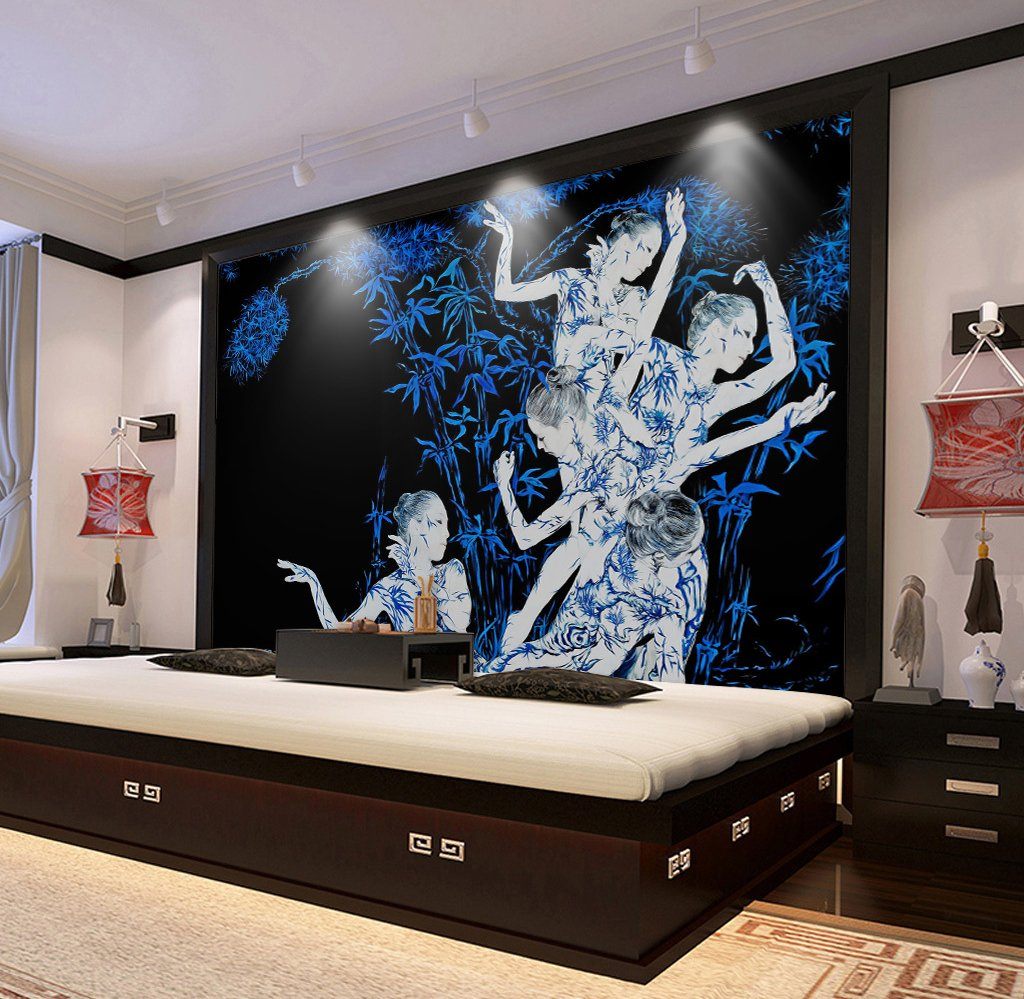 3D Beauty Dance 180 Wall Murals Wallpaper AJ Wallpaper 2