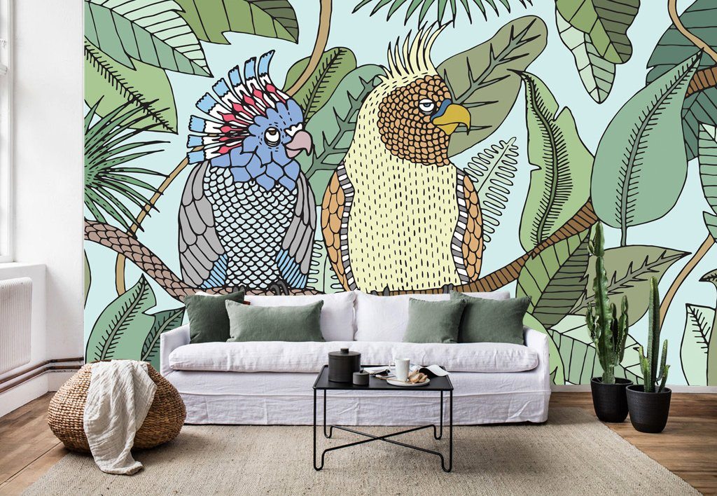 3D Owl 159 Wall Murals Wallpaper AJ Wallpaper 2
