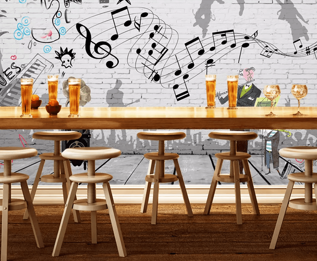 3D Musical Note 152 Wallpaper AJ Wallpaper 2