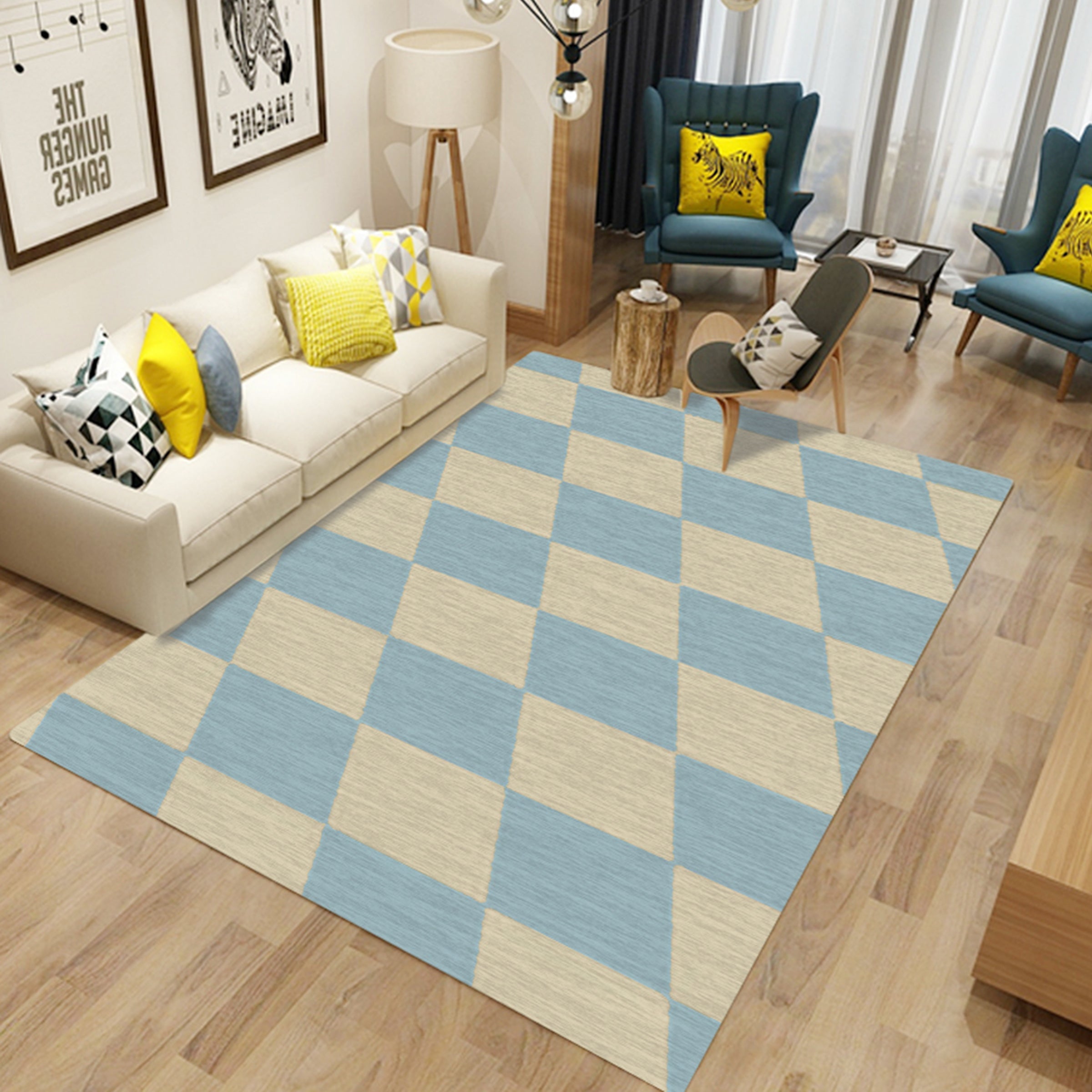 3D Color Pattern WG278 Non Slip Rug Mat Mat AJ Creativity Home