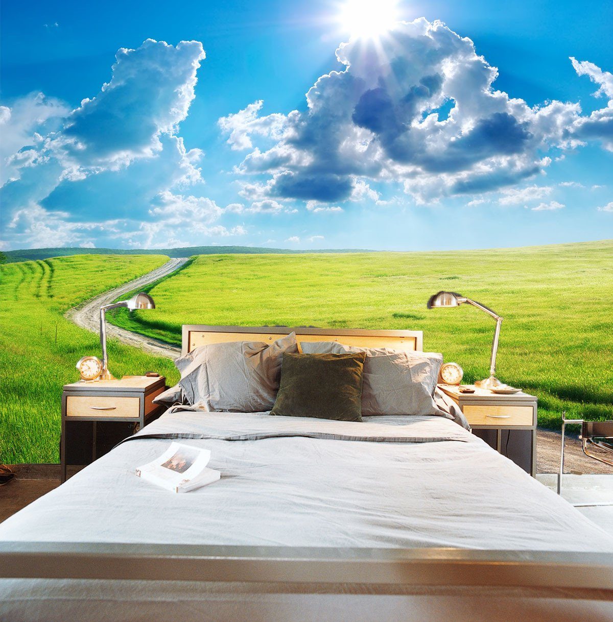 Plain Path Wallpaper AJ Wallpaper