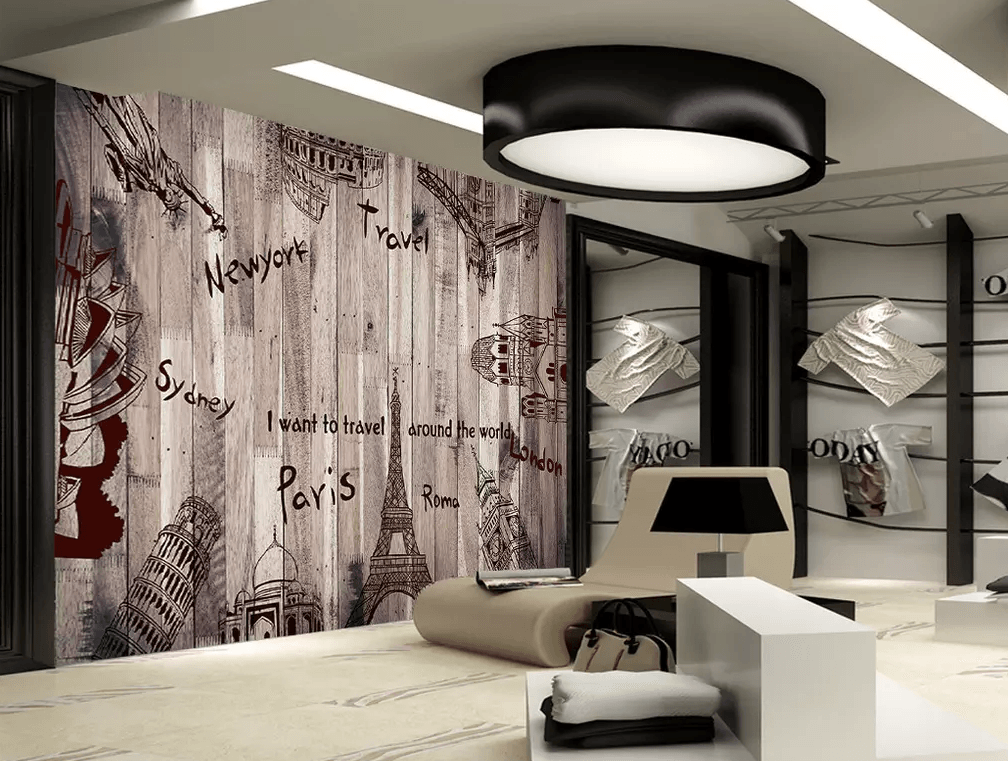 3D Painting Various Towers 213 Wallpaper AJ Wallpaper 2
