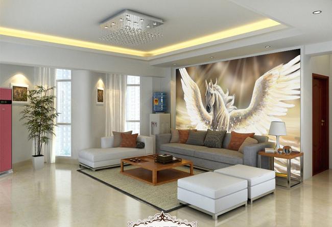 3D Horse With Wings 414 Wall Murals Wallpaper AJ Wallpaper 2