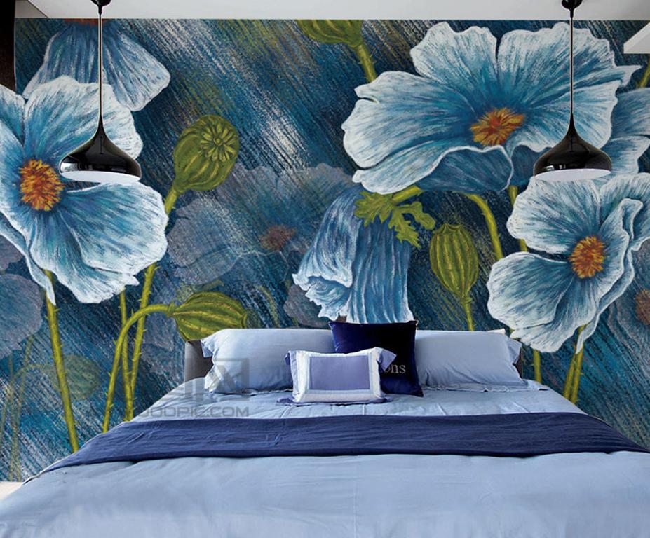 3D Flower 450 Wall Murals Wallpaper AJ Wallpaper 2