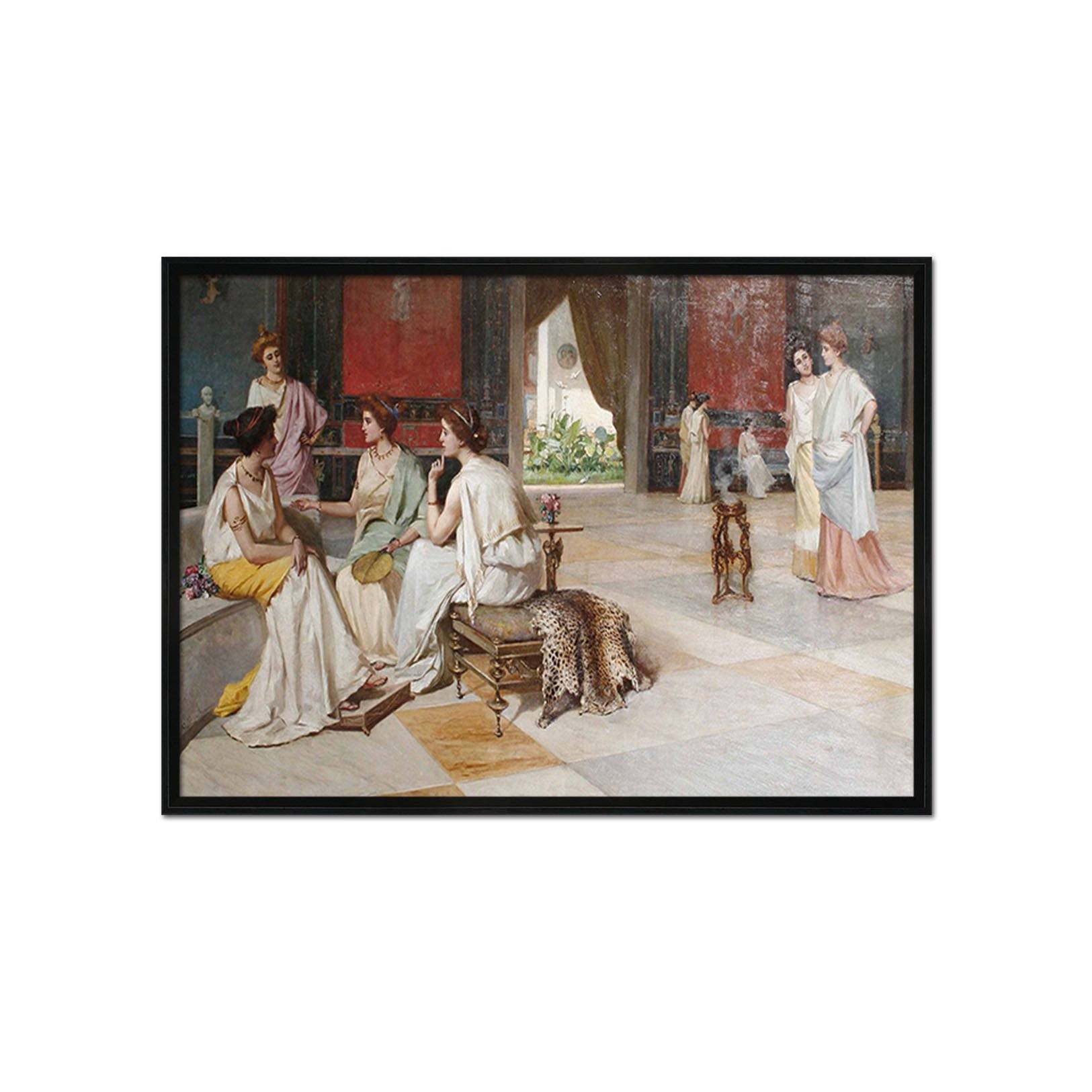 3D A Show 124 Fake Framed Print Painting Wallpaper AJ Creativity Home