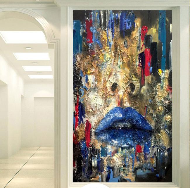 3D Painted Face 540 Wall Murals Wallpaper AJ Wallpaper 2