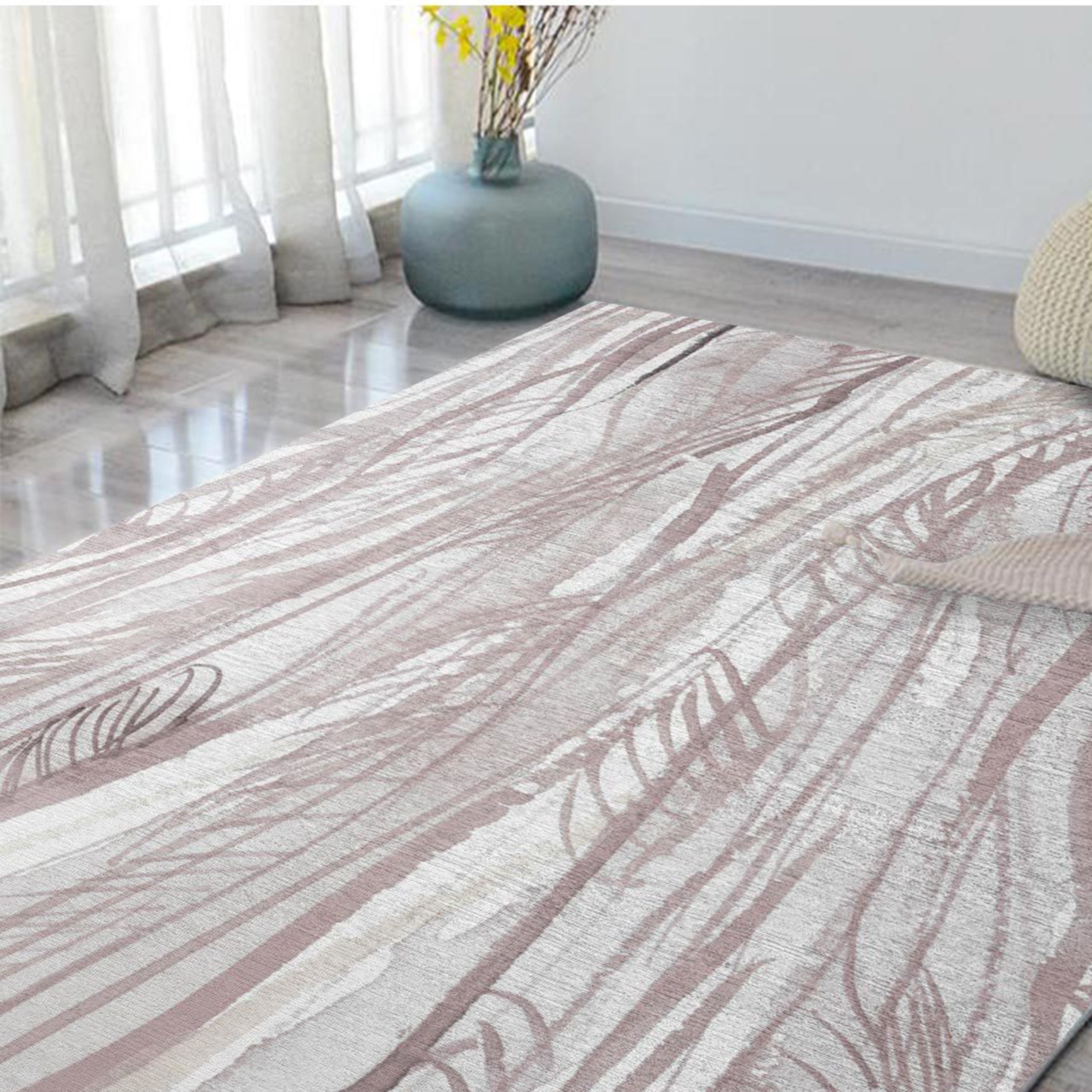 3D Light Lines WG209 Non Slip Rug Mat Mat AJ Creativity Home