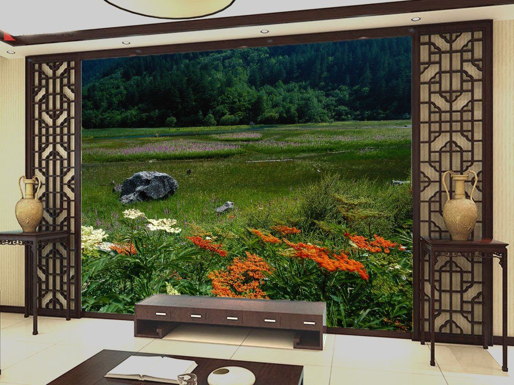 Wildflowers Wallpaper AJ Wallpaper