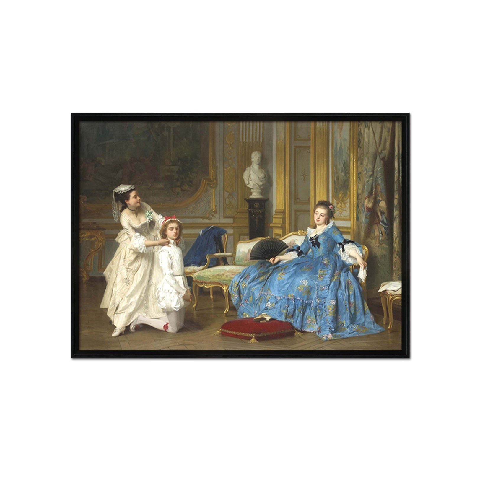 3D Rest Massage 126 Fake Framed Print Painting Wallpaper AJ Creativity Home