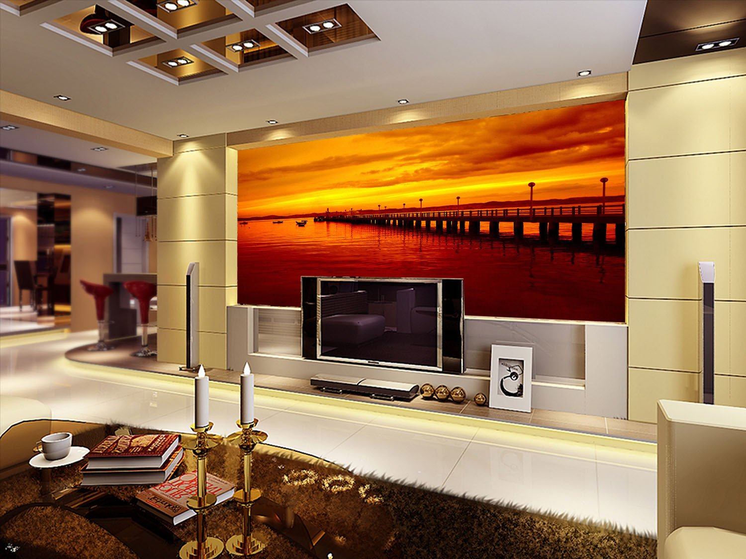 Beautiful Sunset 3 Wallpaper AJ Wallpaper