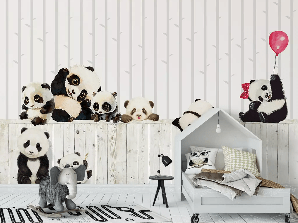 3D Cute Panda 194 Wallpaper AJ Wallpaper 2