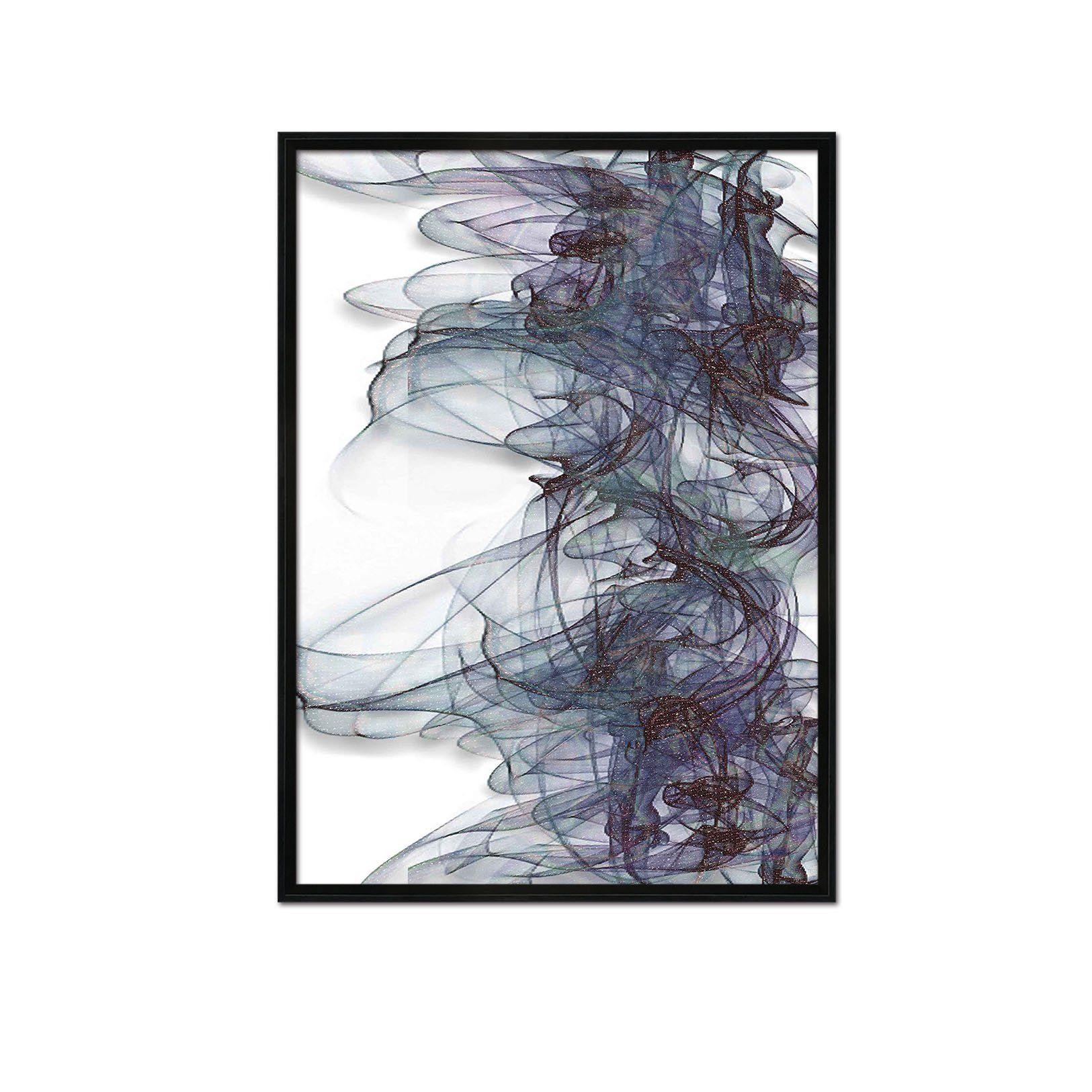 3D Black Ink Painting 072 Fake Framed Print Painting Wallpaper AJ Creativity Home