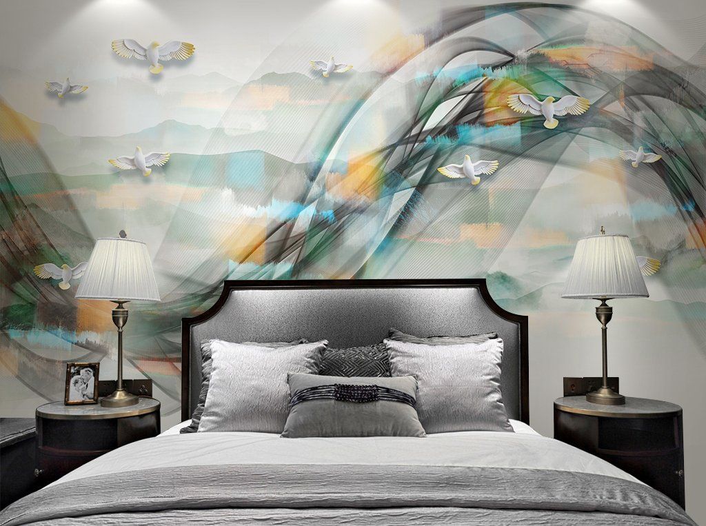 3D Landscape Painting 578 Wall Murals Wallpaper AJ Wallpaper 2