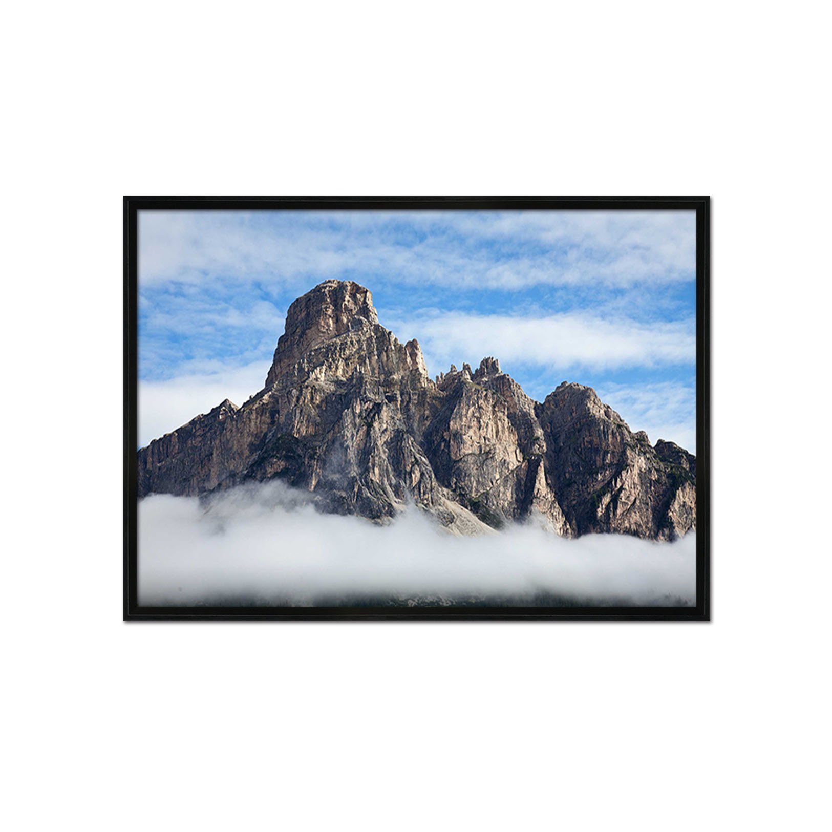 3D Dangerous Peaks 074 Fake Framed Print Painting Wallpaper AJ Creativity Home
