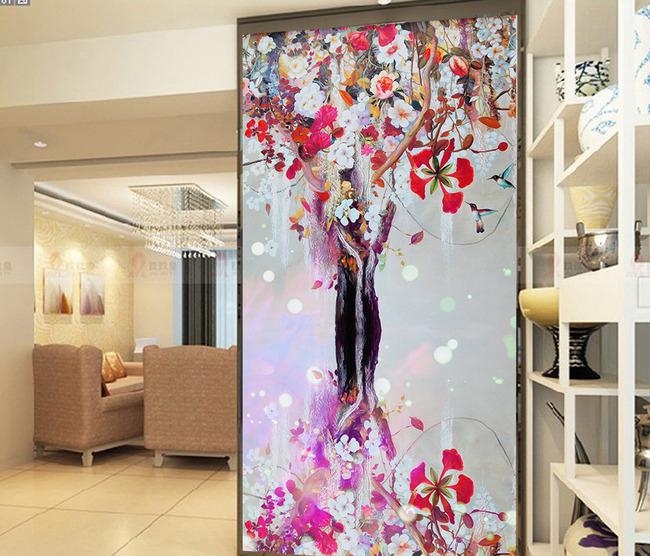 3D Tree 629 Wall Murals Wallpaper AJ Wallpaper 2