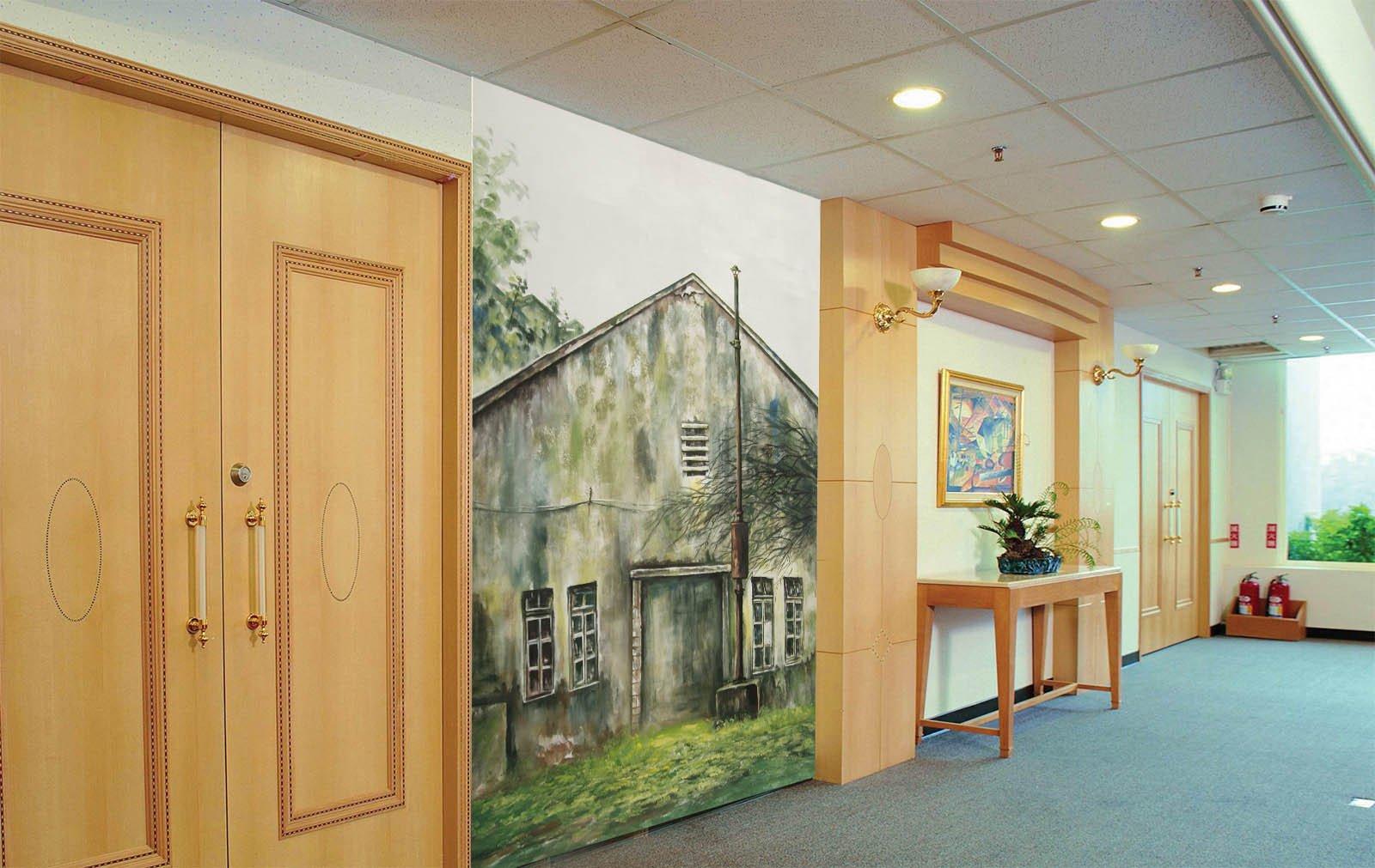 Shabby House Wallpaper AJ Wallpaper