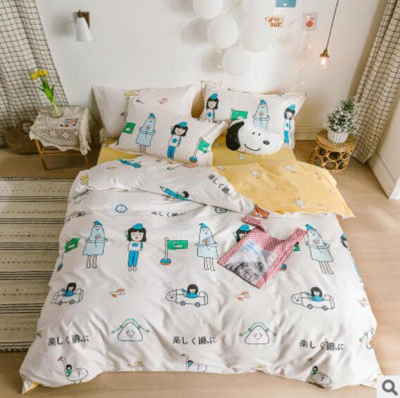 3D Little Girl 15032 Bed Pillowcases Quilt