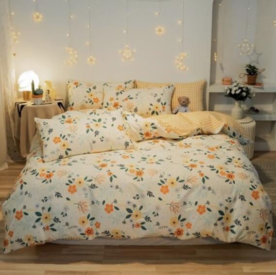3D Yellow Flower 40308 Bed Pillowcases Quilt