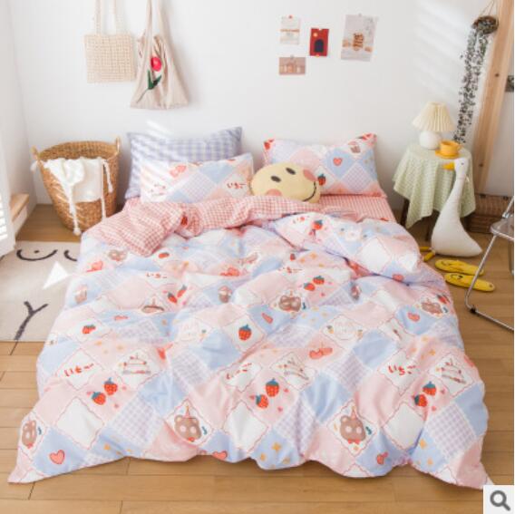 3D Bear Bunny 40214 Bed Pillowcases Quilt