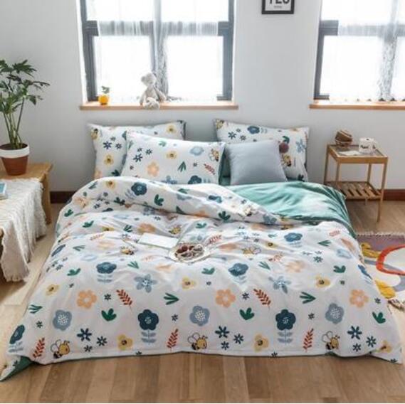 3D Small Flower Pattern 15011 Bed Pillowcases Quilt
