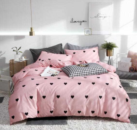 3D Love 16060 Bed Pillowcases Quilt