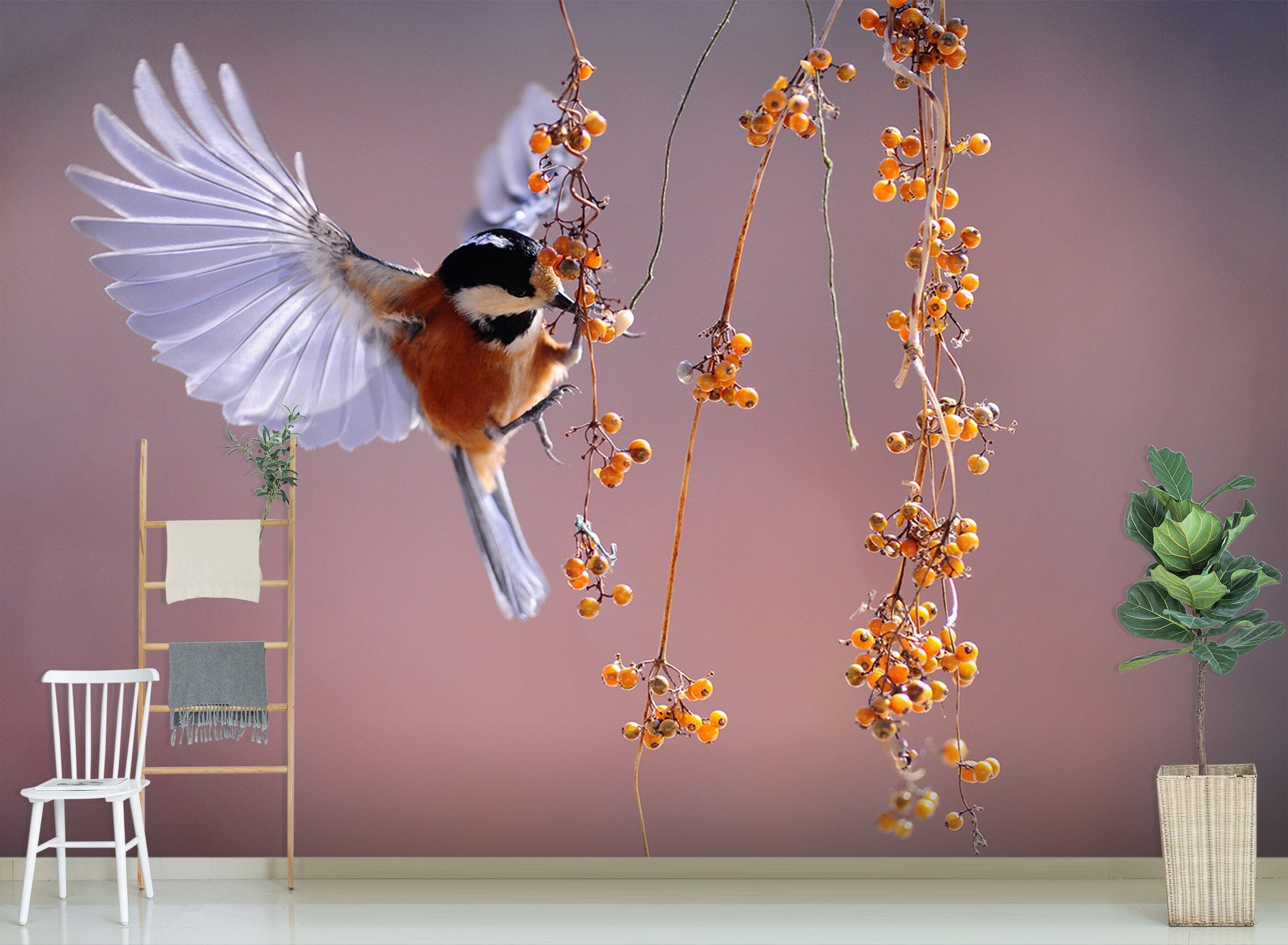 3D White Wing Bird 142 Wall Murals Wallpaper AJ Wallpaper 2