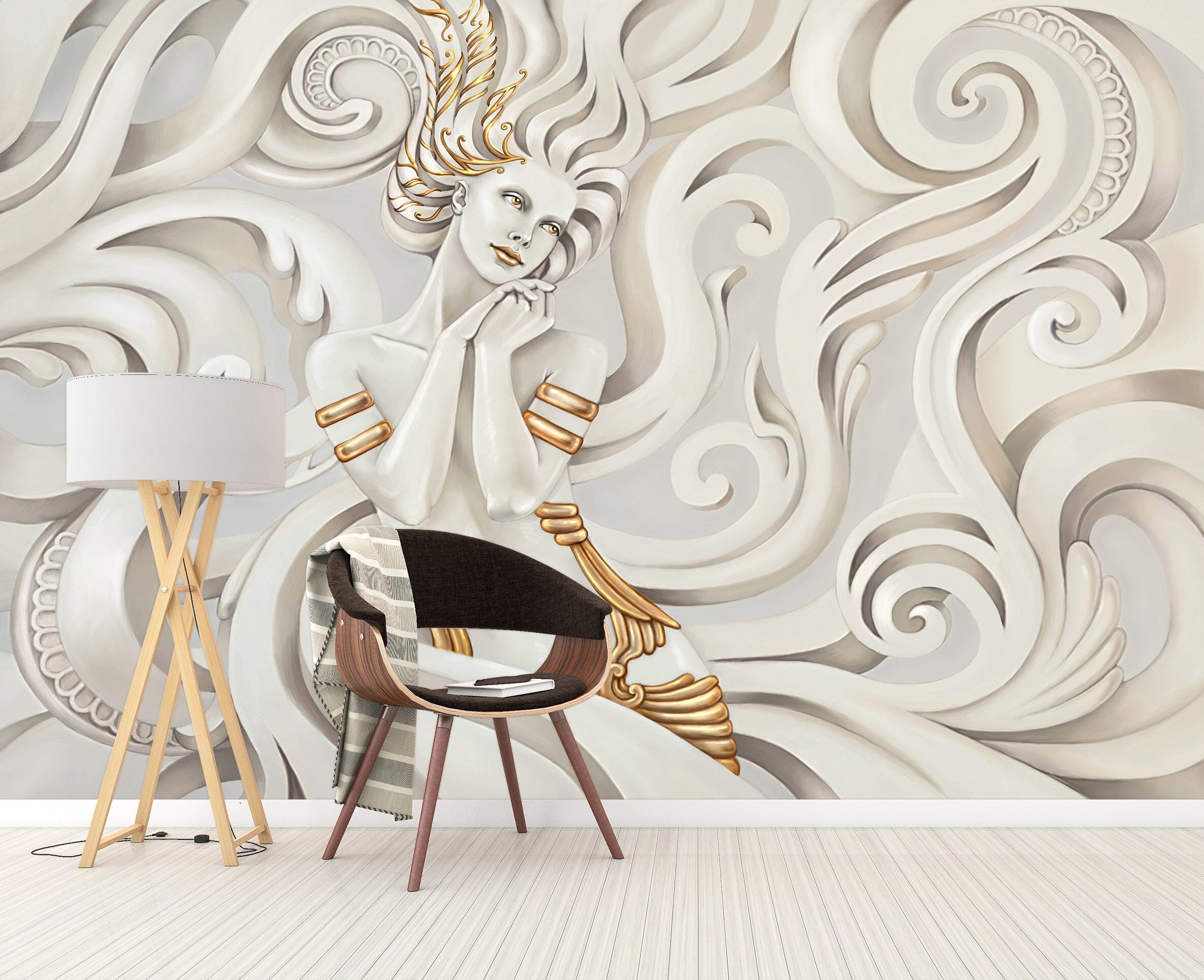3D Sculpture Beauty 1129 Wall Murals Wallpaper AJ Wallpaper 2