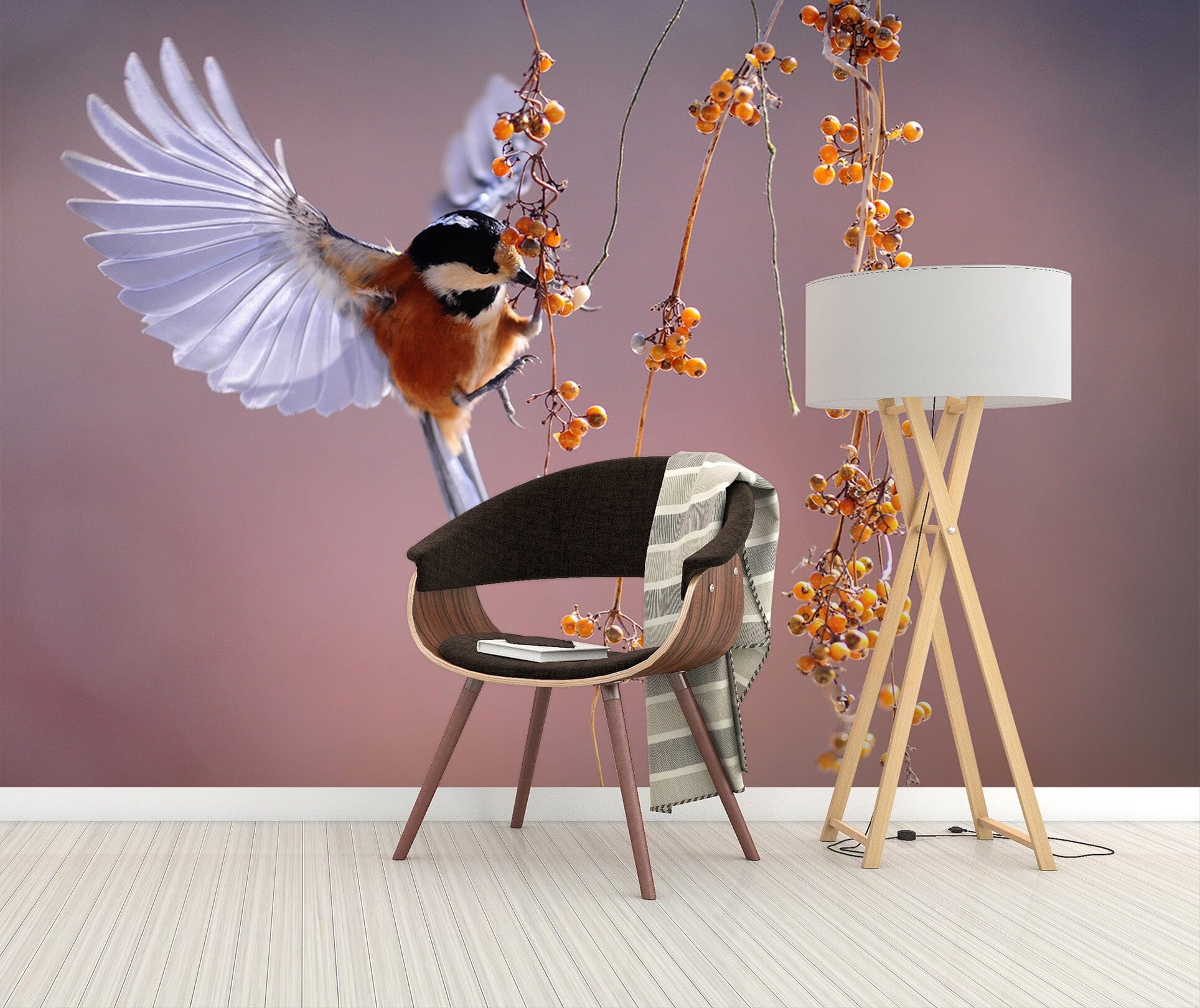 3D White Wing Bird 142 Wall Murals Wallpaper AJ Wallpaper 2