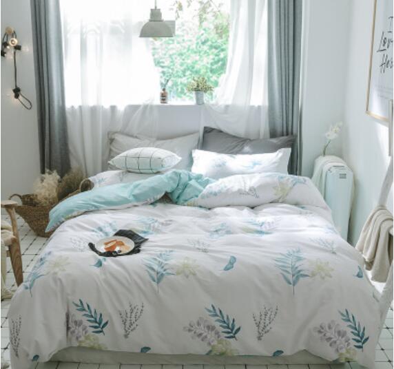 3D Leaves 15207 Bed Pillowcases Quilt