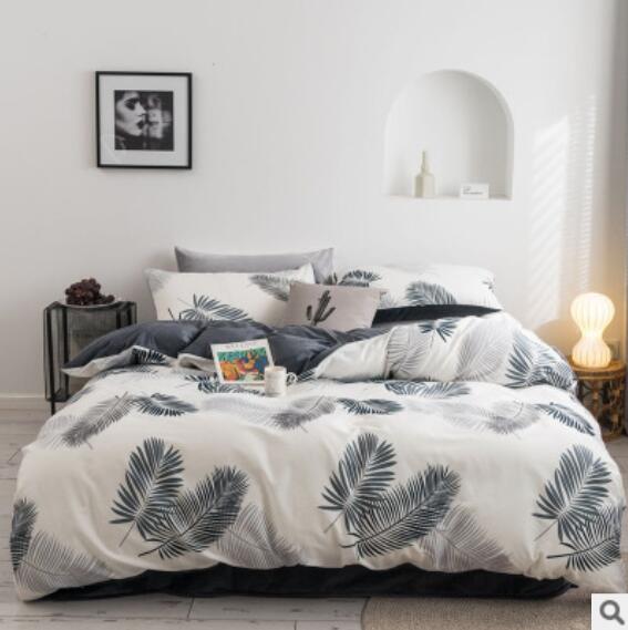 3D Leaves 30099 Bed Pillowcases Quilt