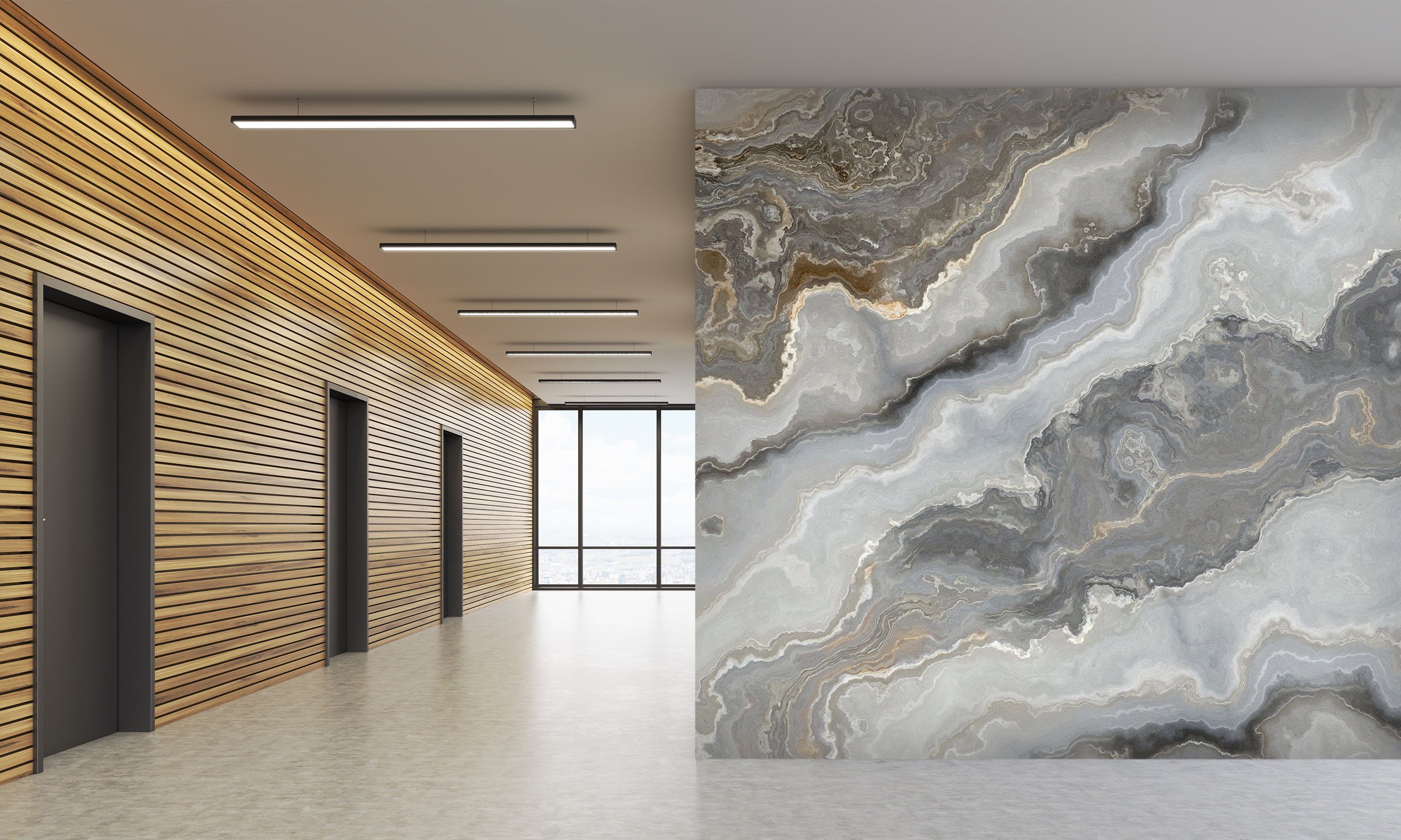 3D River Texture 065 Marble Tile Texture Wallpaper AJ Wallpaper 2