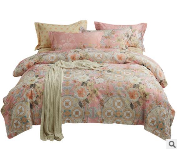 3D Grey Flower Pattern 14111 Bed Pillowcases Quilt