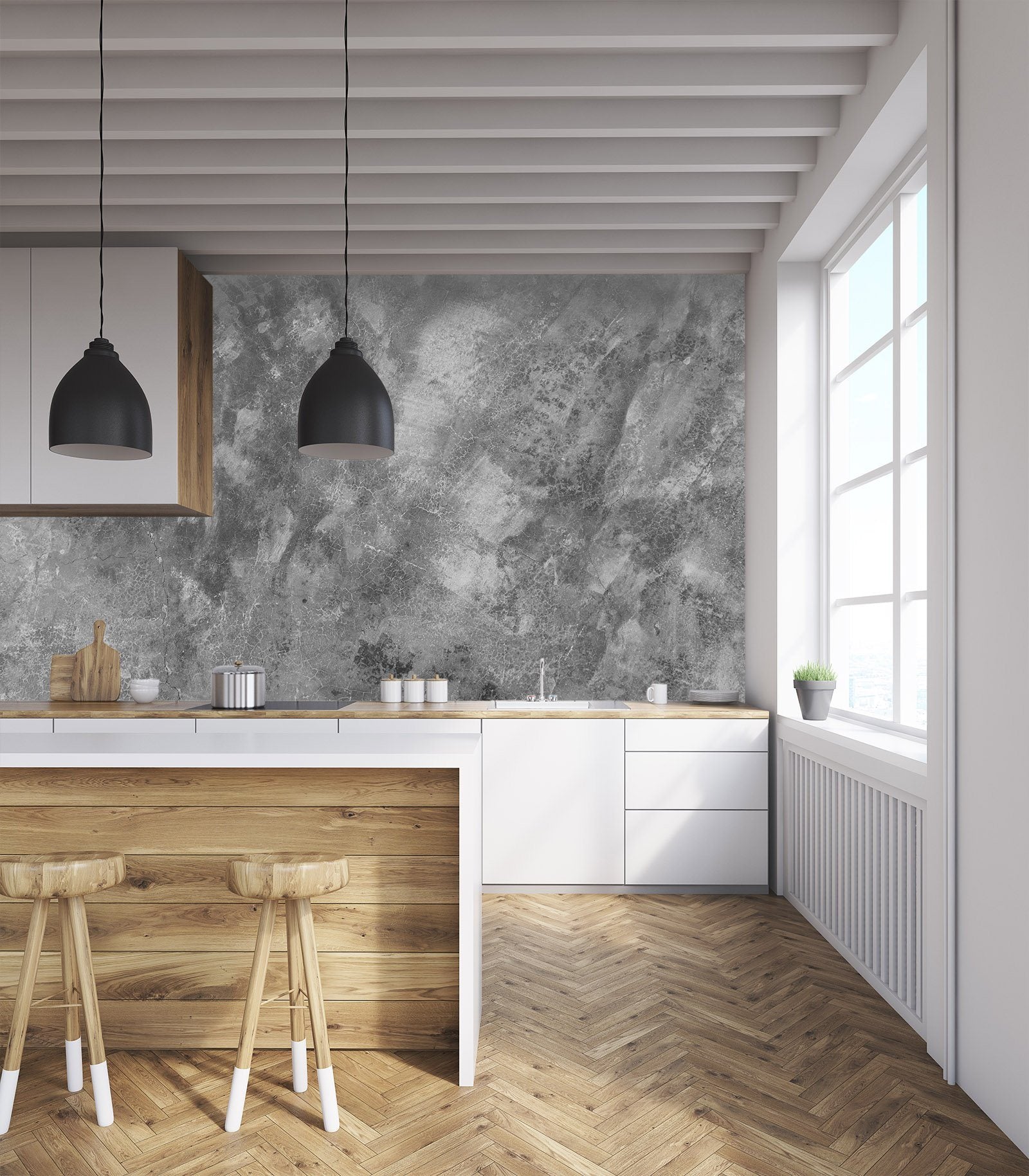 3D Black Graphic 39 Wall Murals Wallpaper AJ Wallpaper 2