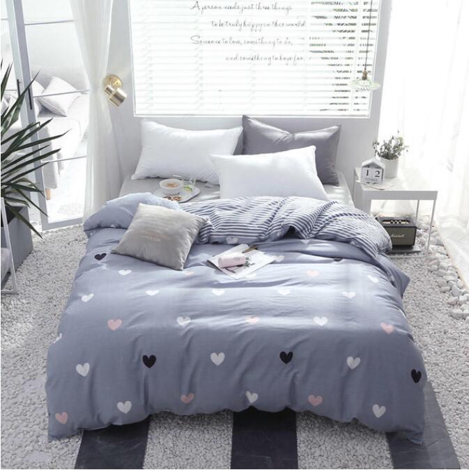 3D Love Pattern On Gray Background 4164 Bed Pillowcases Quilt