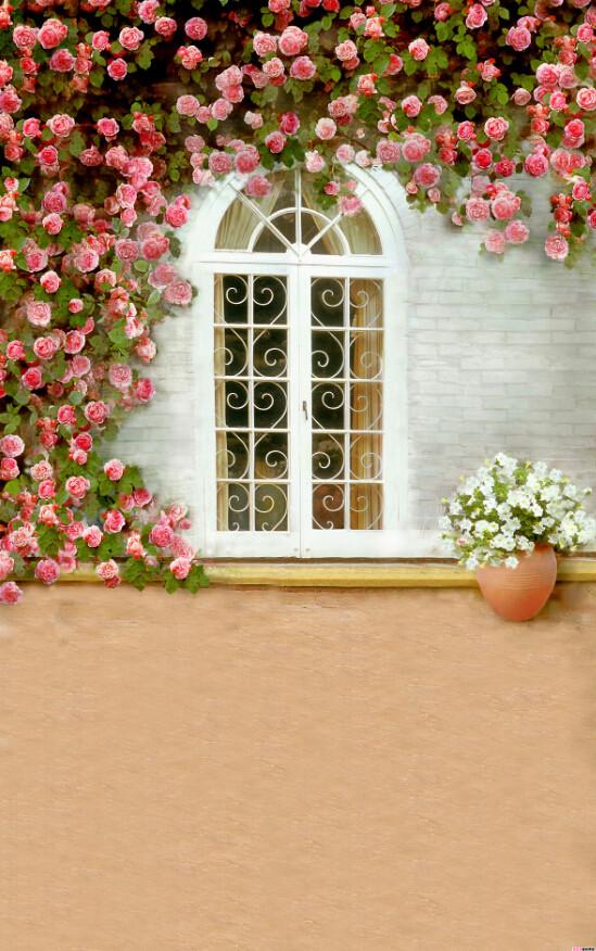 Gate Flowers 1 Wallpaper AJ Wallpaper