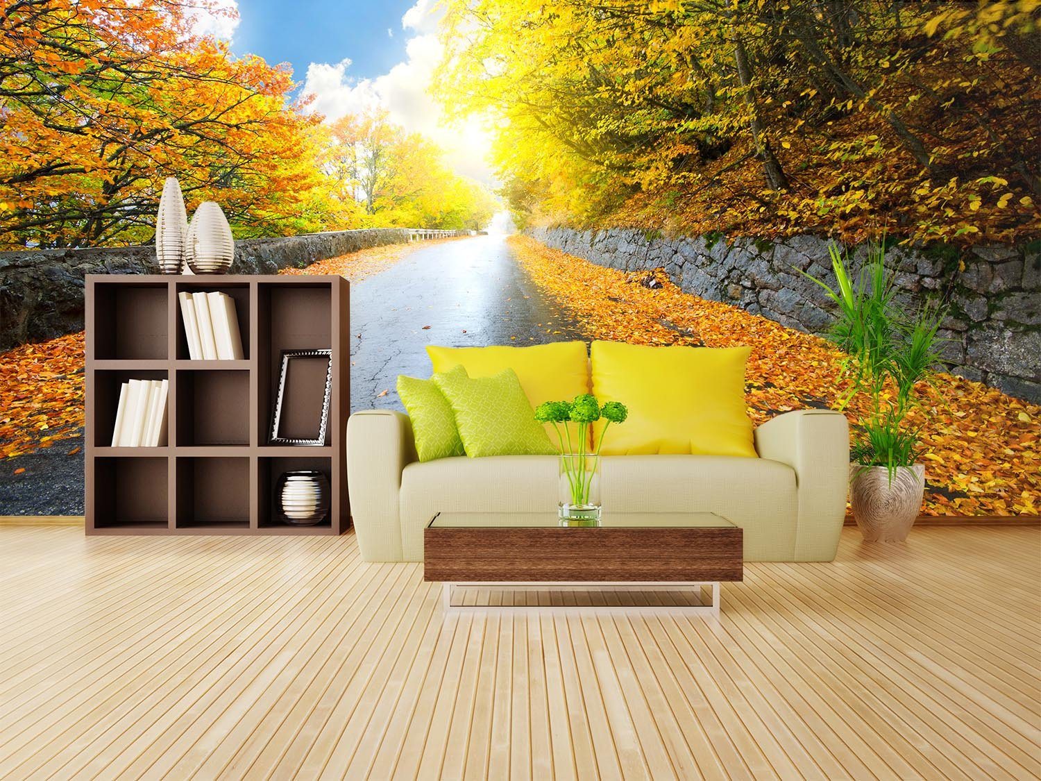 Rained Road 2 Wallpaper AJ Wallpaper