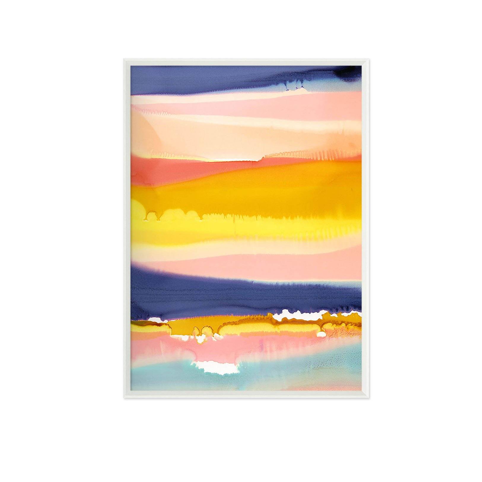 3D Bright Colors 080 Fake Framed Print Painting Wallpaper AJ Creativity Home