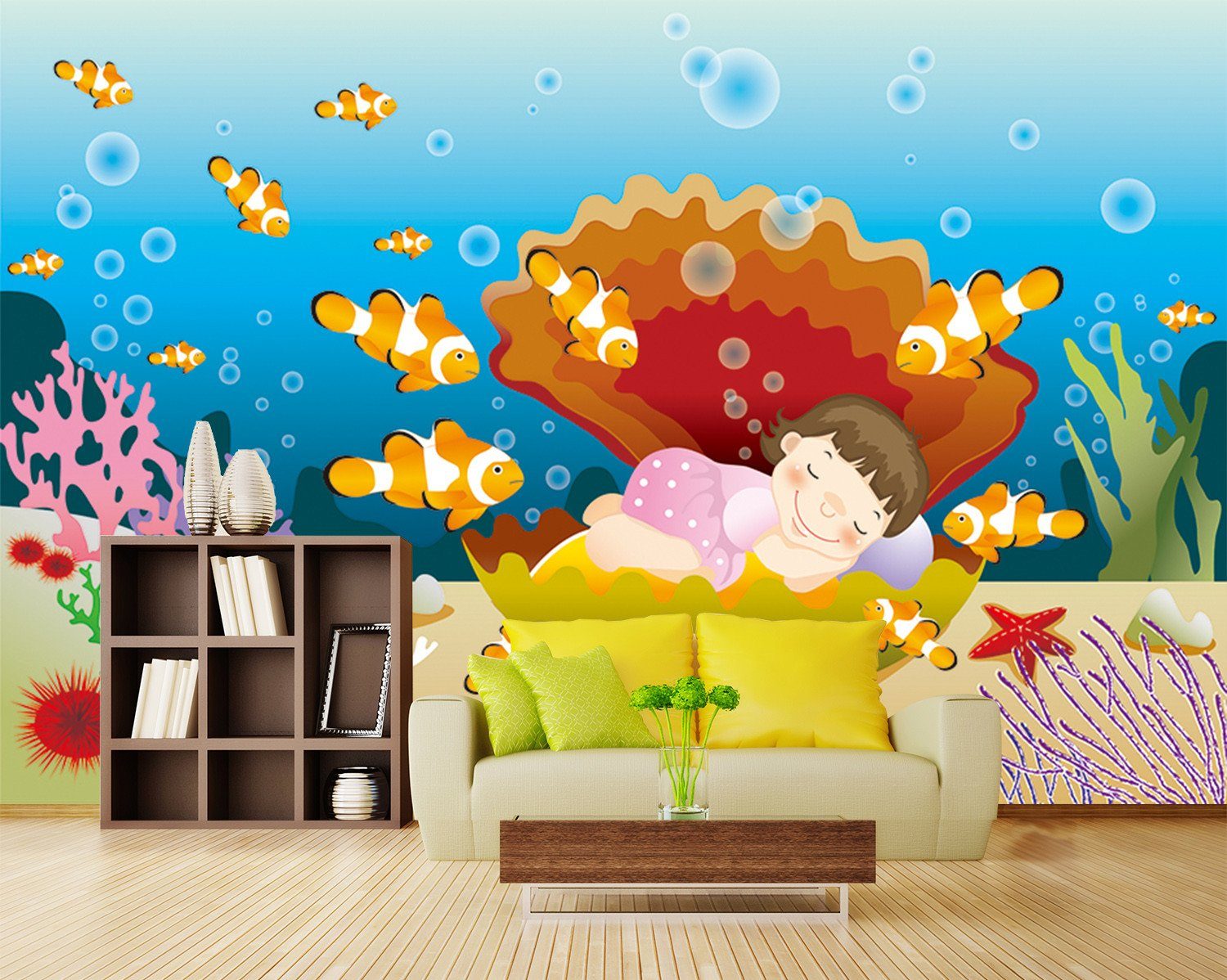 3D Ocean Seabed Fish 98 Wallpaper AJ Wallpaper 2