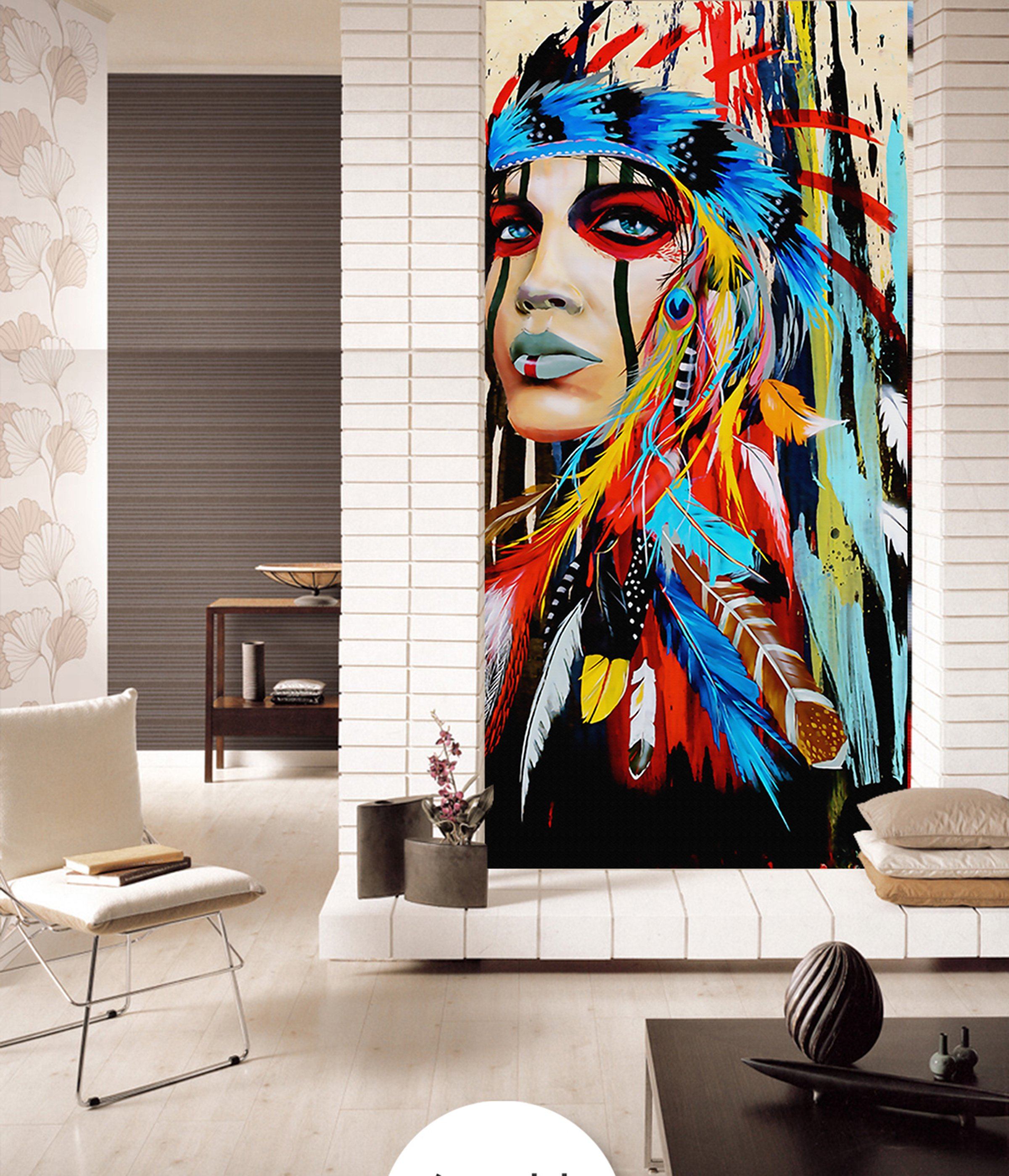 3D Painted Man 79 Wall Murals Wallpaper AJ Wallpaper 2