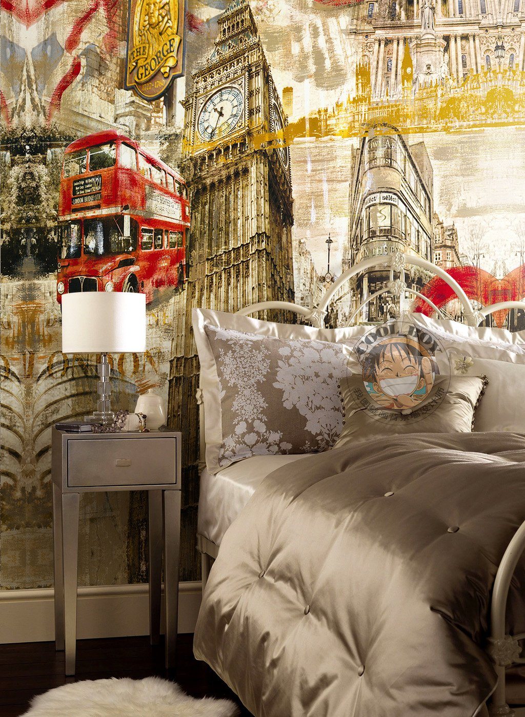 3D Tower Car 487 Wall Murals Wallpaper AJ Wallpaper 2