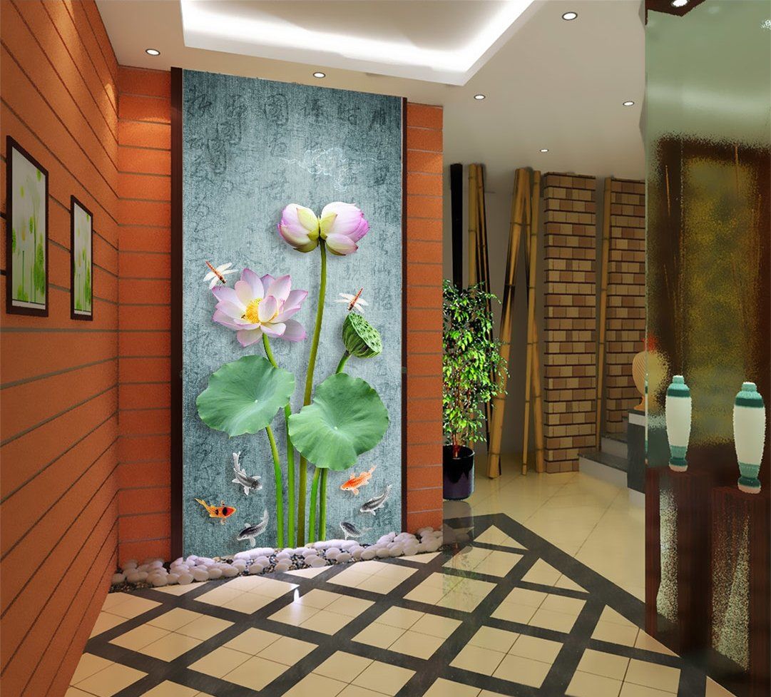 3D Lotus Seed 394 Wallpaper AJ Wallpaper