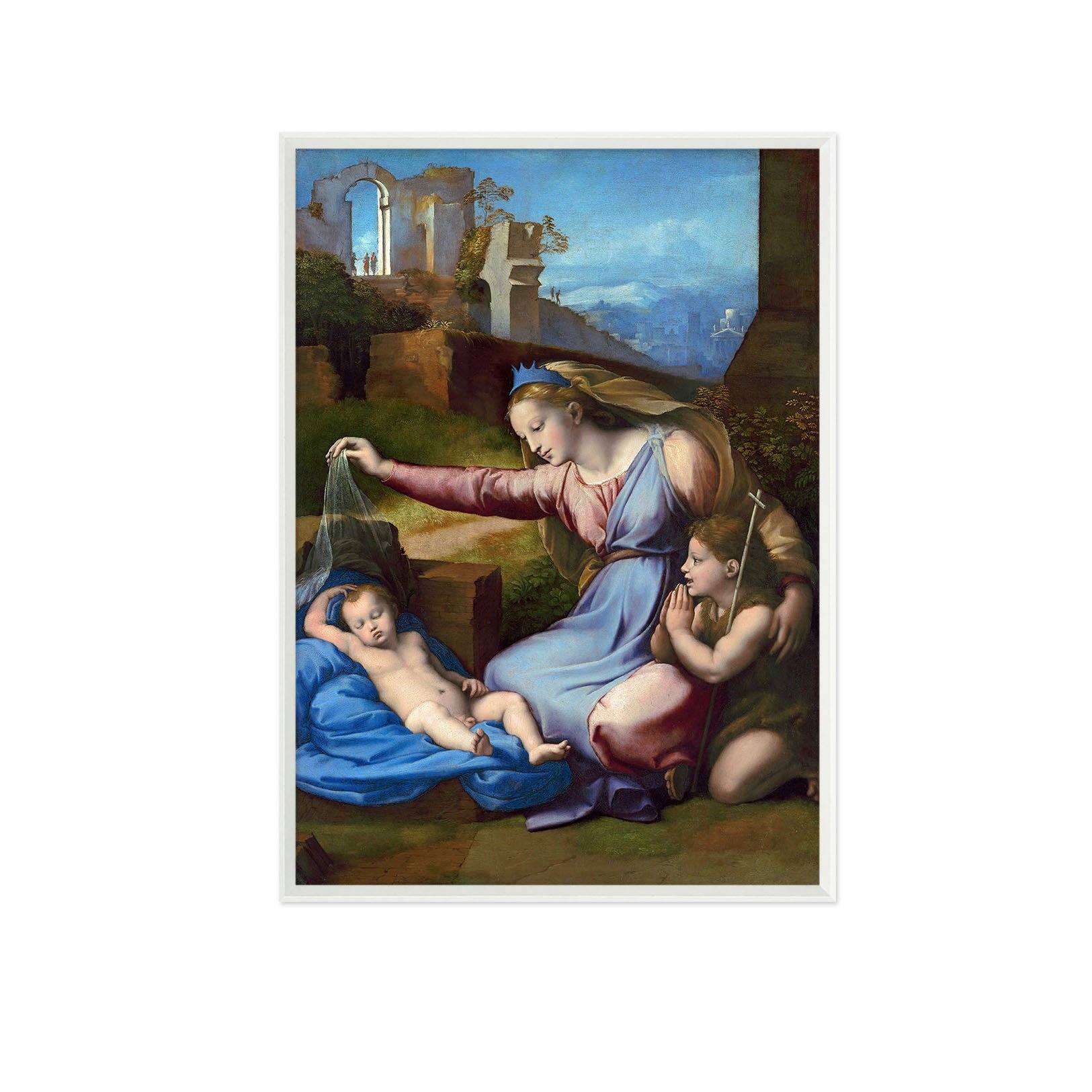 3D Mother Child 128 Fake Framed Print Painting Wallpaper AJ Creativity Home