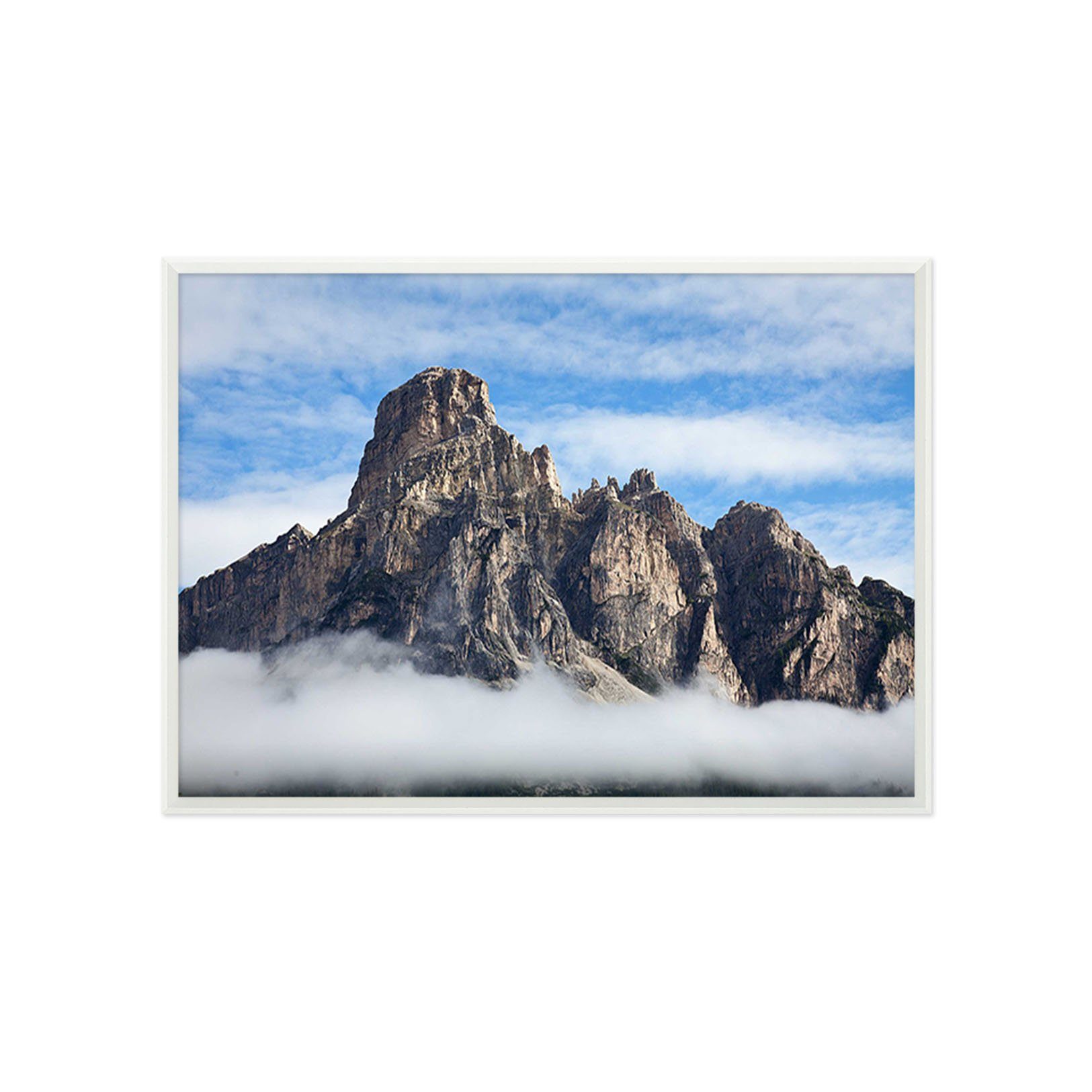 3D Dangerous Peaks 074 Fake Framed Print Painting Wallpaper AJ Creativity Home