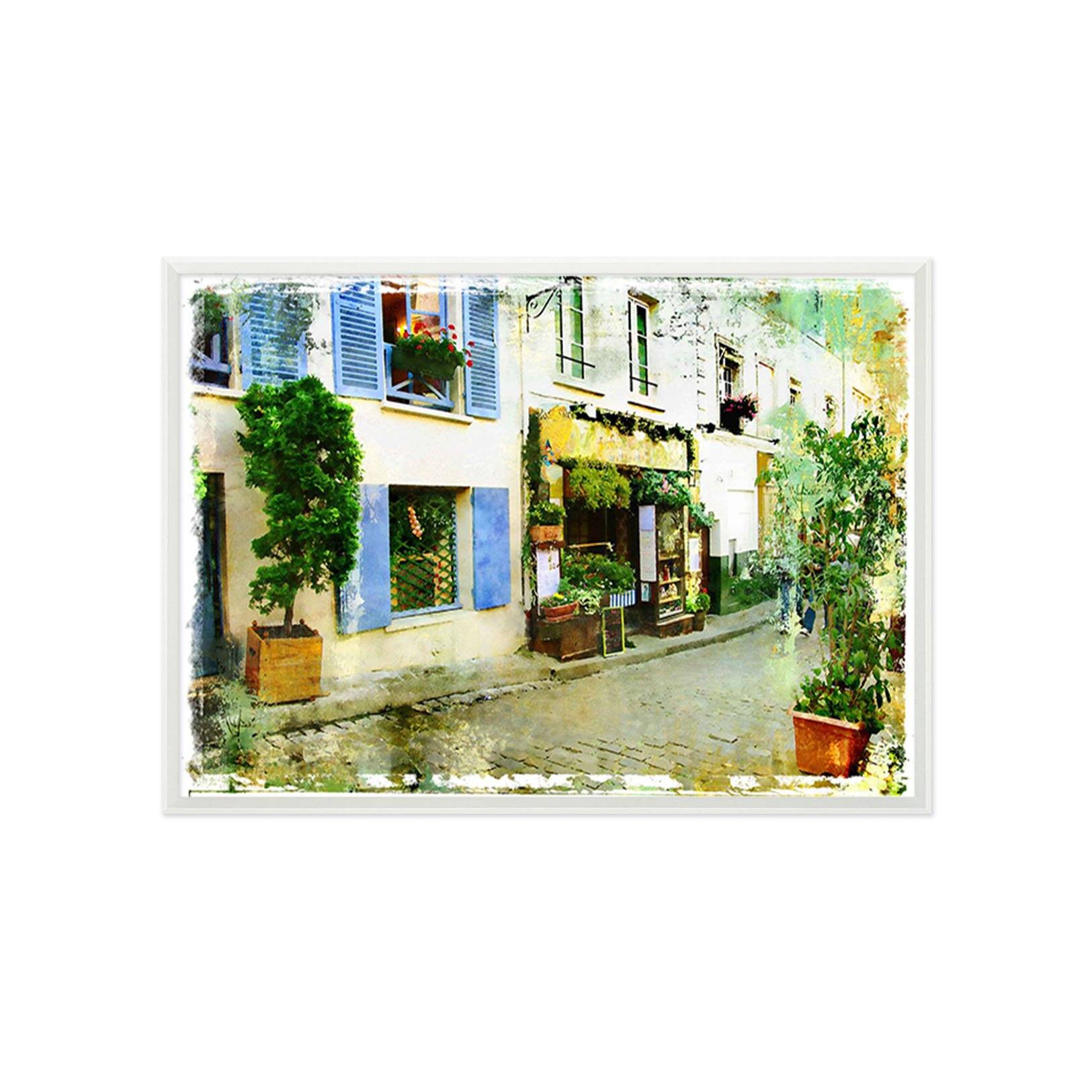 3D Door Grass 166 Fake Framed Print Painting Wallpaper AJ Creativity Home