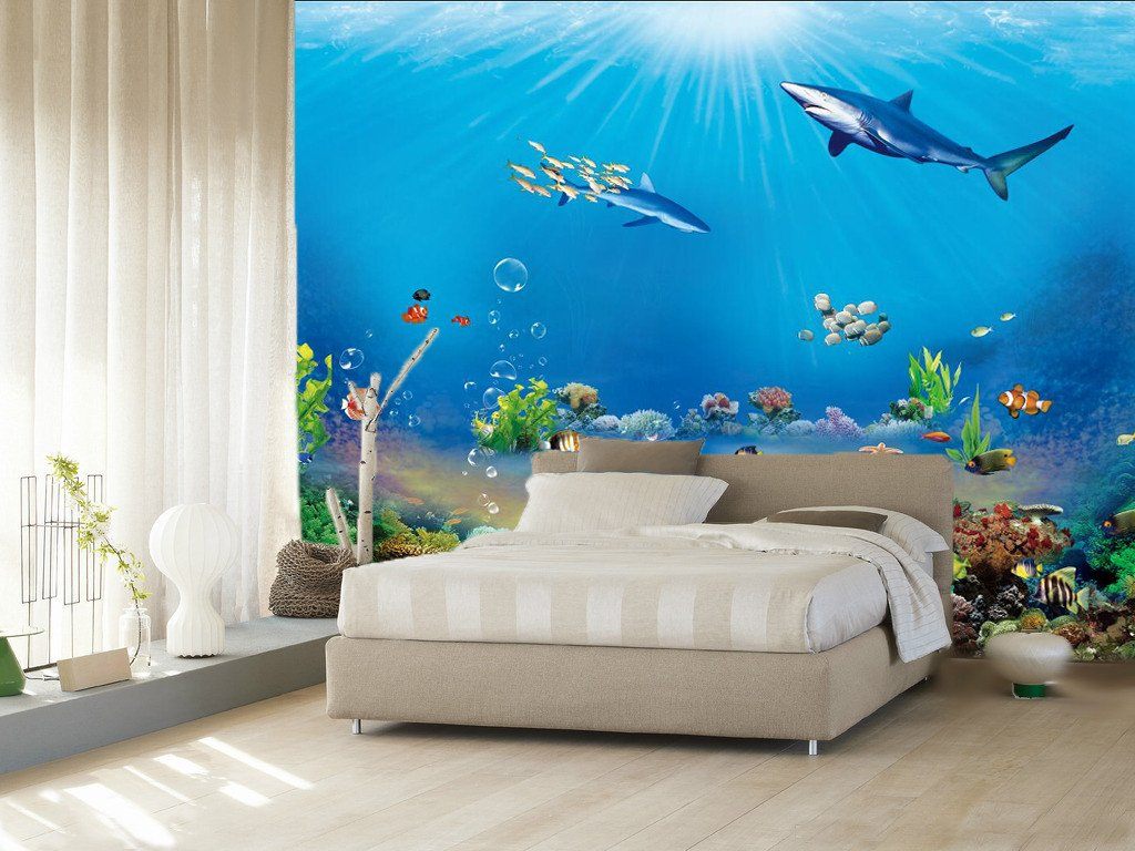 Swimming Shark 565 Wallpaper AJ Wallpaper 1