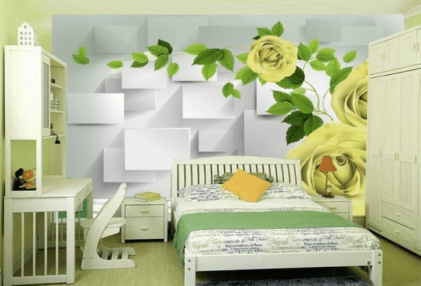 Yellow Flowers Wallpaper AJ Wallpaper