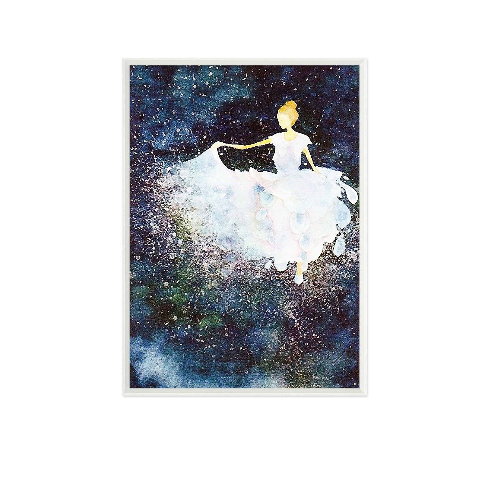 3D Little Princess 089 Fake Framed Print Painting Wallpaper AJ Creativity Home