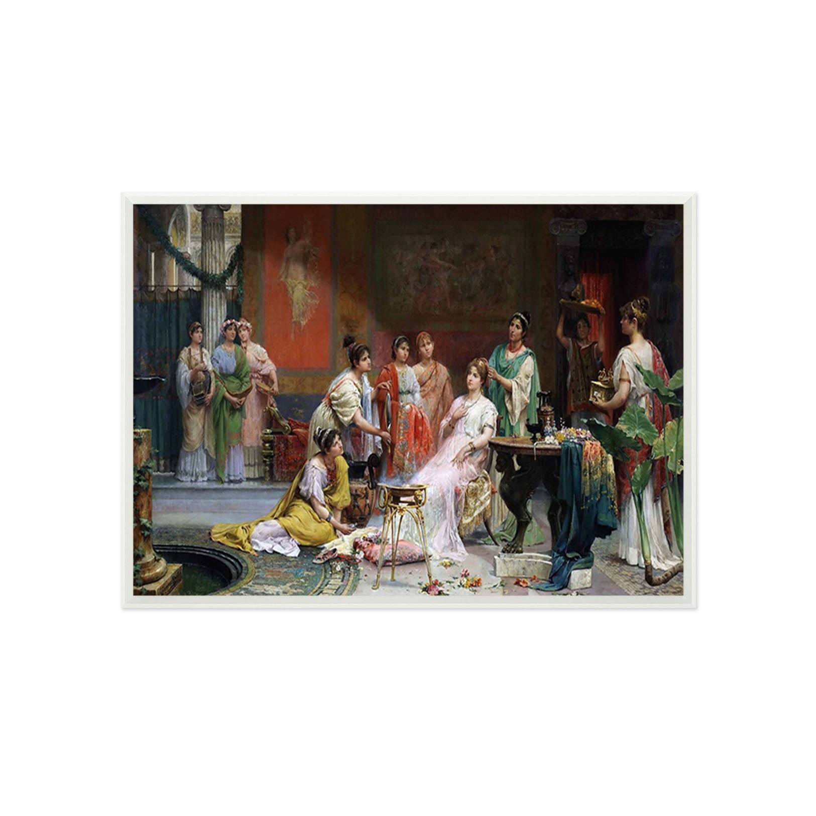 3D Dress Up 142 Fake Framed Print Painting Wallpaper AJ Creativity Home